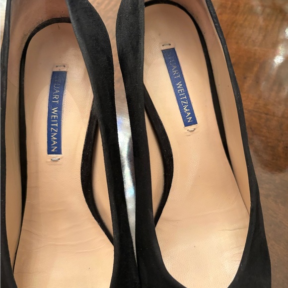 Elegant Black Women's Pumps, size 9. Stuart Weitzman - Picture 4 of 8